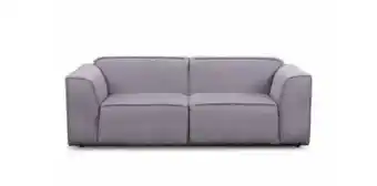 Rochester Maralago 3 seater couch in fabric, grey offer