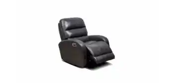Clayton recliner chair in fabric, charcoal