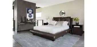 Rochester Missouri queen sleigh bed, dark mahogany offer