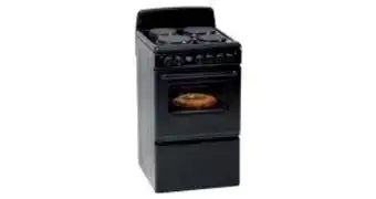 Rochester Defy 4 plate stove compact, black dss514 offer