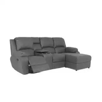 Lyla 1 action recliner with chaise & console