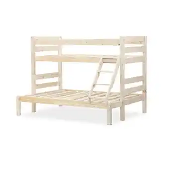 Budget tri-bunk bed