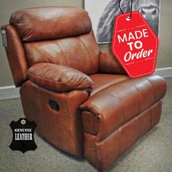 Rhapsody recliner full leather