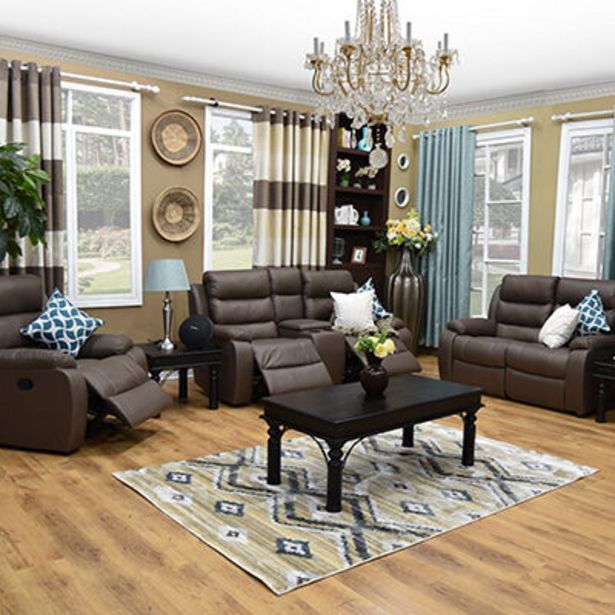 Kara recliner lounge suite offer at Discount Decor