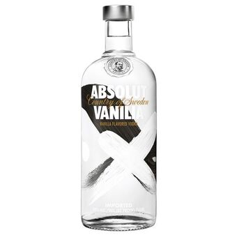 Absolut vanilia vodka (1x 750ml)