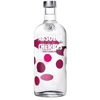 Absolut cherrys vodka  (1x 750ml)
