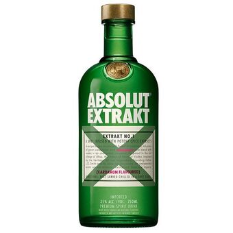 Prestons Absolut extrakt vodka (1x 750ml) offer