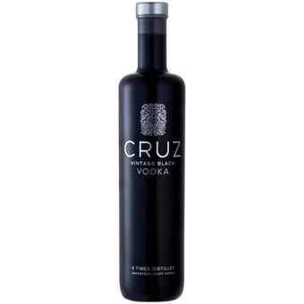 Cruz vintage black vodka (1x750ml)