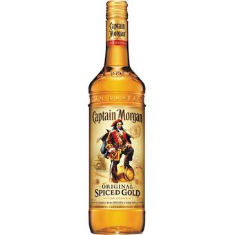 Prestons Captain morgan spiced gold spirit aperitif (1x750ml) offer