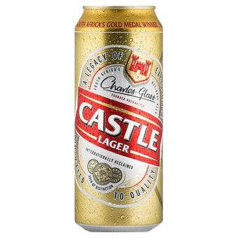 Prestons Castle lager can (24x 500ml) offer