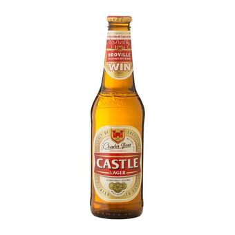 Prestons Castle lager non-returnable bottle (24x340ml) offer
