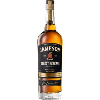 Jameson select reserve triple distilled irish whiskey (1x750ml)