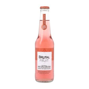 Brutal fruit ruby apple spritzer non-returnable bottle (24x275ml)