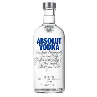 Prestons Absolut vodka (1x750ml) offer