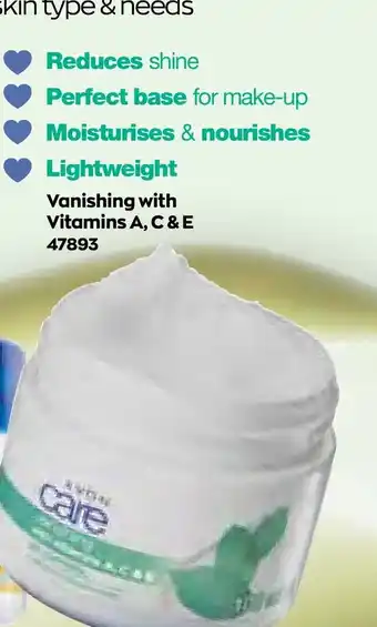 Vanishing With Vitamins A, C & E