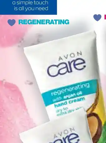 AVON Regenerating Argan Oil Hand Cream offer