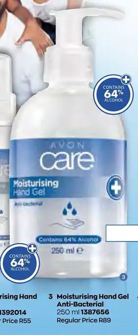 AVON Moisturising Hand Gel Anti-Bacterial offer