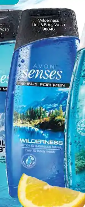 AVON Wilderness hair & Body Wash offer