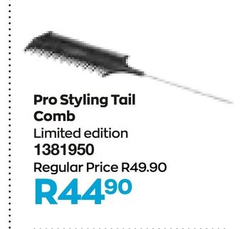 AVON Pro Styling Tail Comb offer