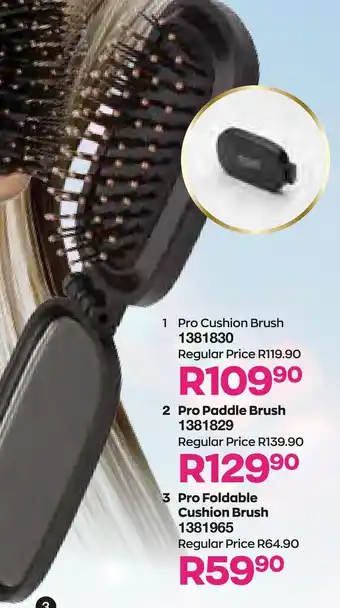 AVON Pro Foldable Cushion Brush offer