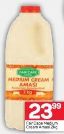 Pick n Pay Fair Cape Medium Cream Amasi 2kg offer