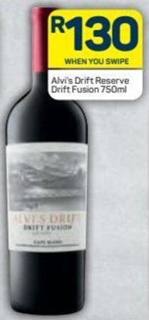Pick n Pay Alvi's Drift Reserve Drift Fusion 750ml offer