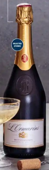 Pick n Pay L'Ormarins Brut NV Classique 750ml offer
