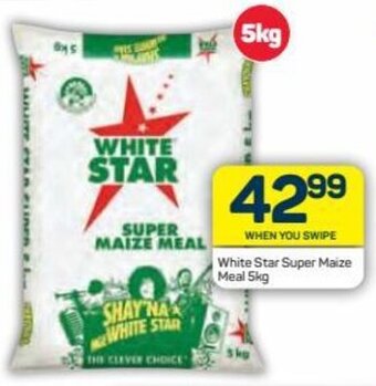 Pick n Pay White Star Super Maize Meal 5kg offer