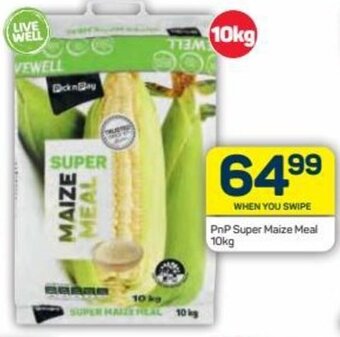 Pick n Pay PnP Super Maize Meal 10kg offer