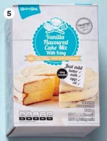 Pick n Pay PnP Cake Mix with icing Assorted 700g offer