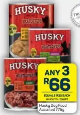 Husky Dog Food 3 x 775g