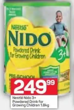 Pick n Pay Nestlé Nido 3+ Powdered Drink 1,8kg offer