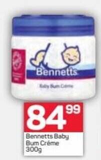 Pick n Pay Bennetts Baby Bum Créme 300g offer
