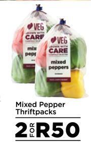 Food Lover's Market Mixed Pepper Thriftpacks-For 2 offer