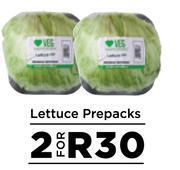 Lettuce Prepacks-For 2