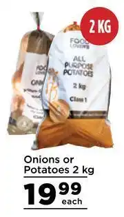 Food Lover's Market Onions Or Potatoes-2Kg Each offer