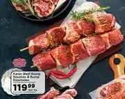 Food Lover's Market Karan Beef Rump Sosaties & Rump Espetadas-Per Kg offer