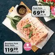Food Lover's Market Boneless Pork Belly Rolls-Per Kg offer