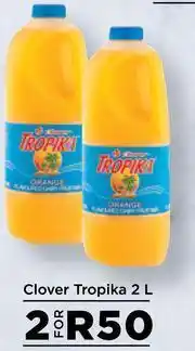 Food Lover's Market Clover Tropika-For 2 x 2L offer