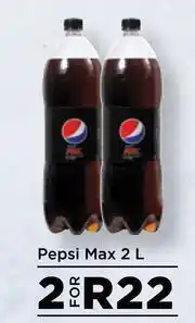 Food Lover's Market Pepsi Max-For 2 x 2L offer