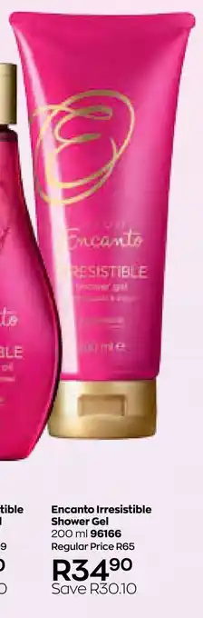 AVON Encanto Irresistible Shower Gel offer