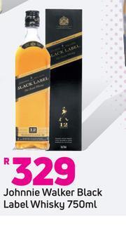 Game Johnnie Walker Black Label Whisky-750ml offer
