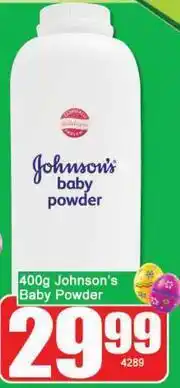 Johnson's Baby Powder-400g