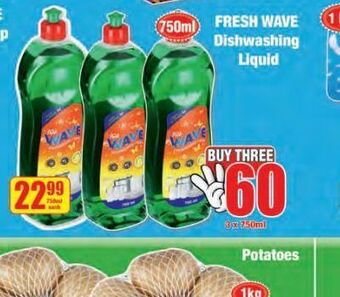 Boxer Fresh wave dishwashing liquid 3 offer