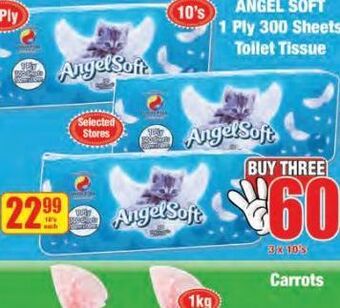 Boxer Angel soft toilet paper 3 offer