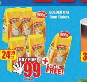 Boxer Golden ray corn flakes 5 offer