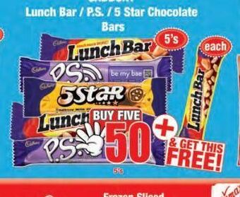 Boxer Cadbury chocolate 5 offer