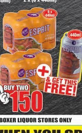 Boxer Esprit spirits 2 offer