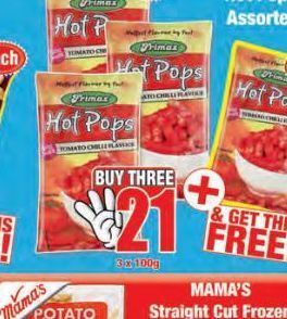 Boxer Frimax hot pops 3 offer