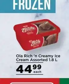 Food Lover's Market Ola ice cream offer